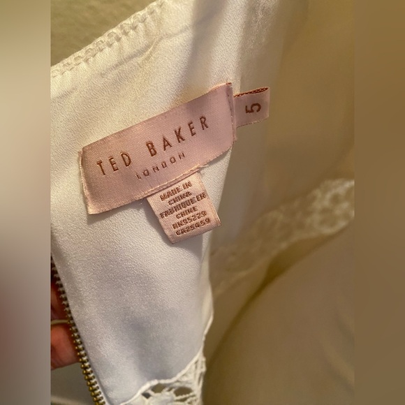 Ted Baker London Monaa lace detail A-line dress - Picture 5 of 10